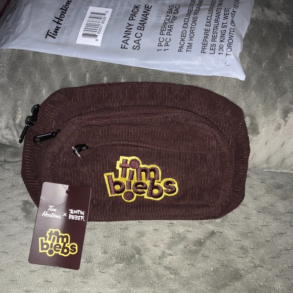 Tim Hortons x Justin Bieber Collection Tim Biebs Fanny Pack - Picture 1 of 5